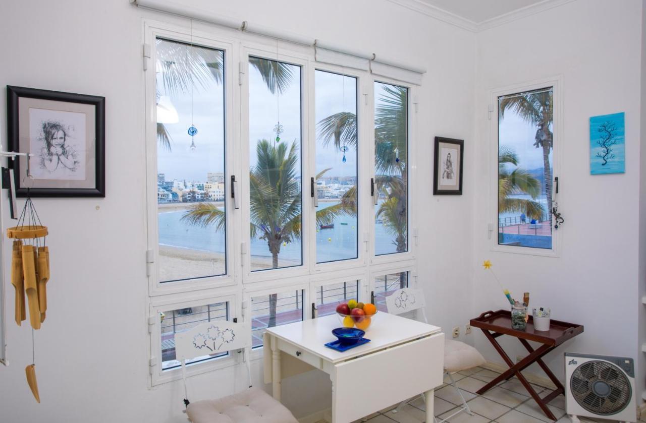 Mariposa Blanca, Apartamento En 1ª Linea De Playa Las Palmas / Gran Canaria Exterior foto
