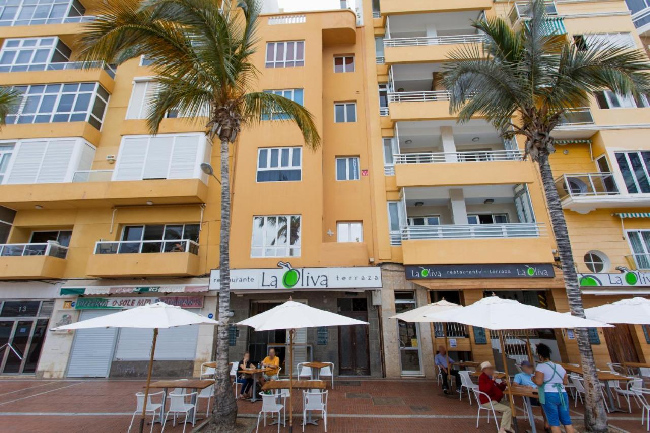 Mariposa Blanca, Apartamento En 1ª Linea De Playa Las Palmas / Gran Canaria Exterior foto
