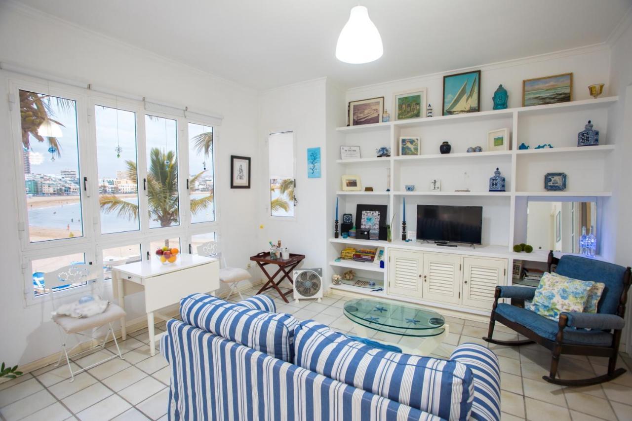 Mariposa Blanca, Apartamento En 1ª Linea De Playa Las Palmas / Gran Canaria Exterior foto