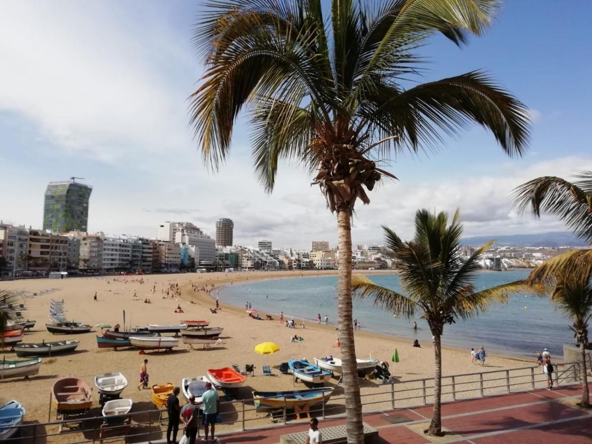 Mariposa Blanca, Apartamento En 1ª Linea De Playa Las Palmas / Gran Canaria Exterior foto